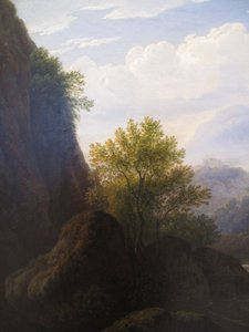 山の風景 作： Antonín Mánes
